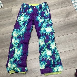 Girls burton ski pants